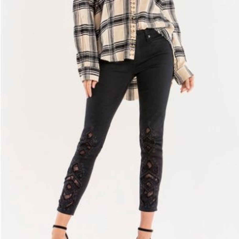 Miss Me Junior Ankle Skinny Jeans